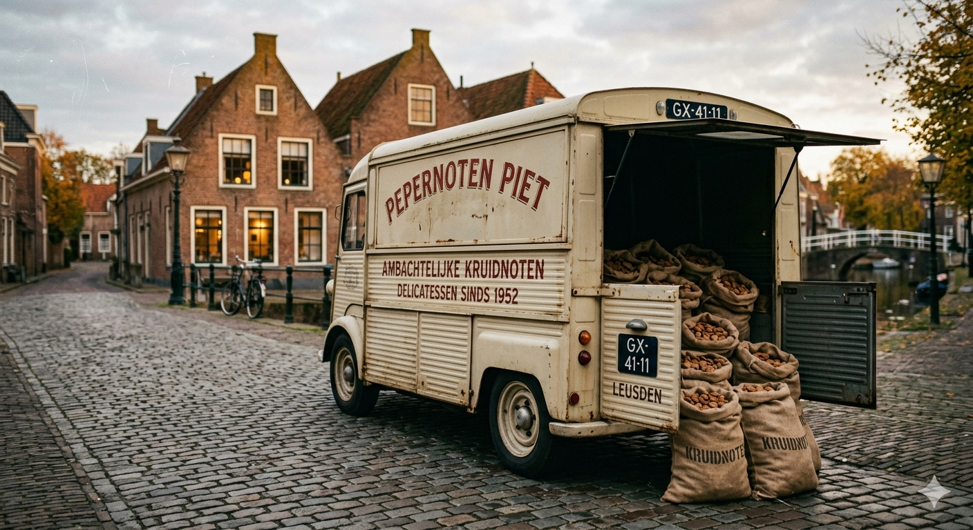 Pepernoten Piet's busje